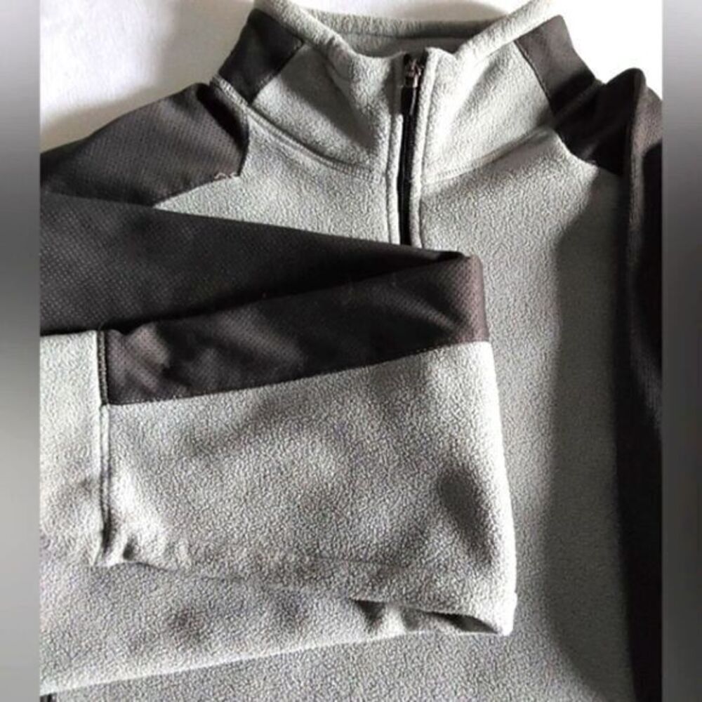 Men's Old‎ Navy Gray XXL 3/4 Zip Fleece